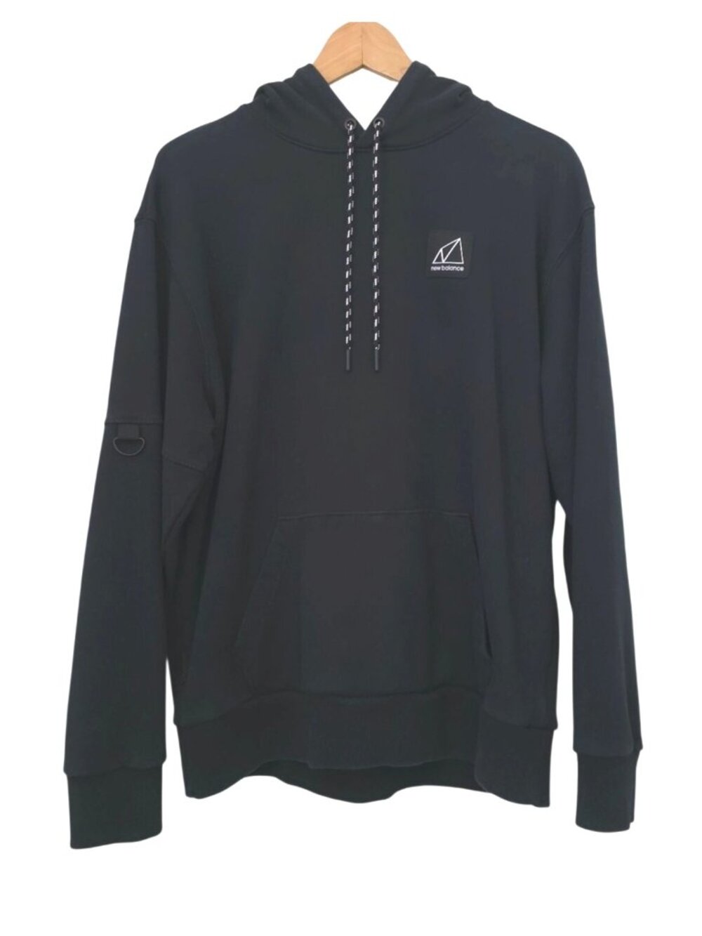 New Balance NB ALL TERRAIN Black Hoodie Sweatshirt Men's L